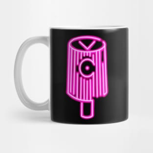 pink cap Mug